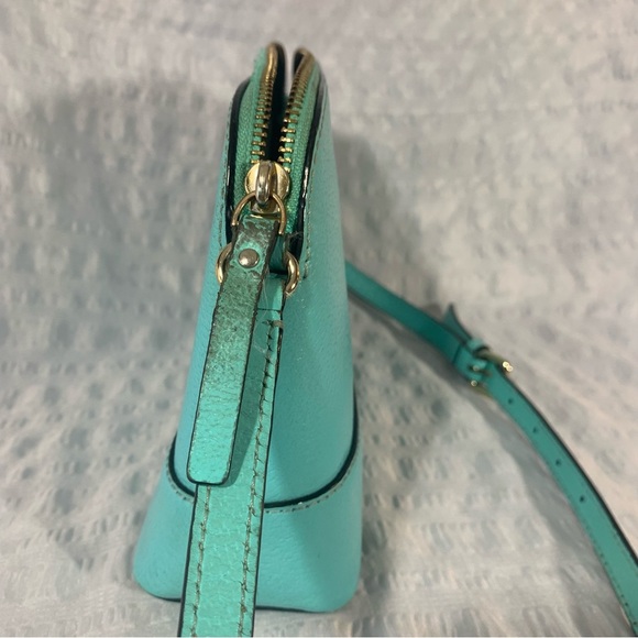 KATE SPADE - leather crossbody mini bag - mint color - Picture 8 of 13